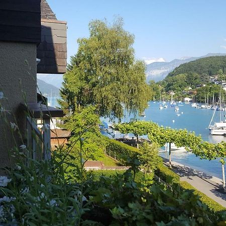 Ferienwohnung Ankerplatz Spiez Exterior foto